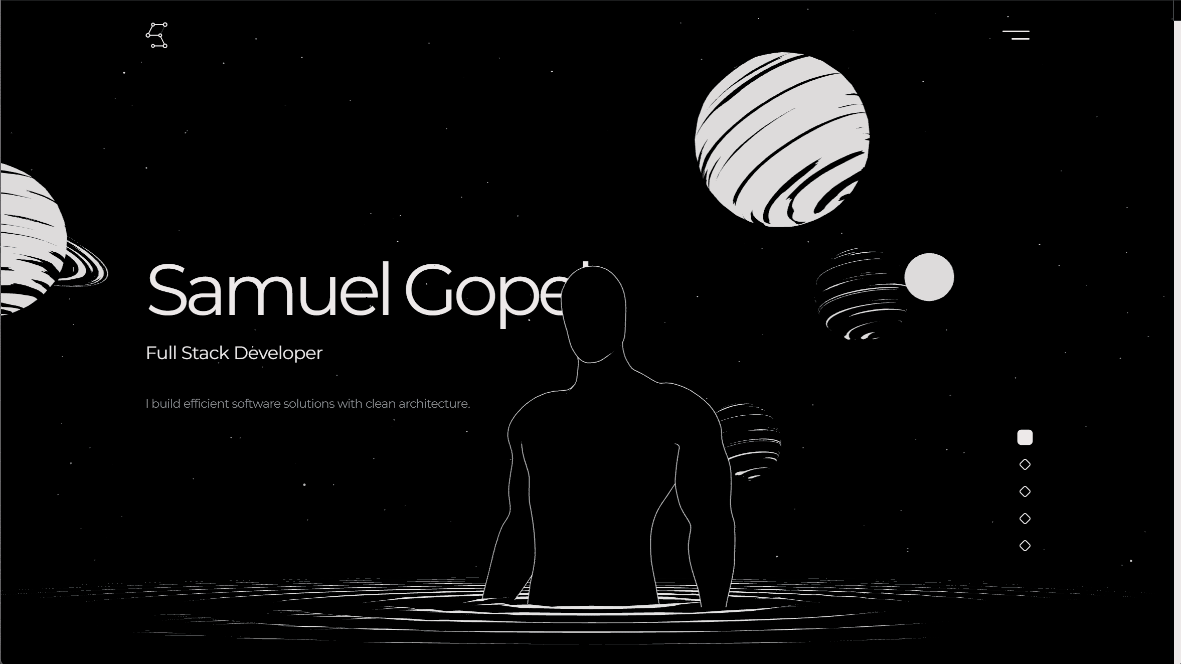 Personal Website screenshot